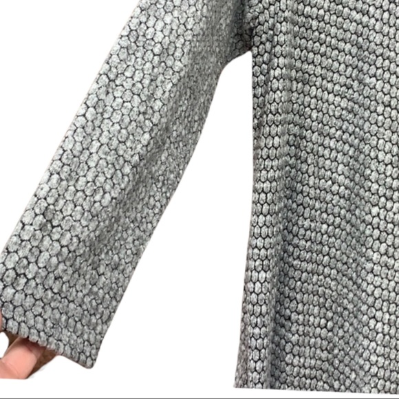 Sz1X IN Studio Sweater Cardigan Gray/Black NWT - Picture 3 of 7